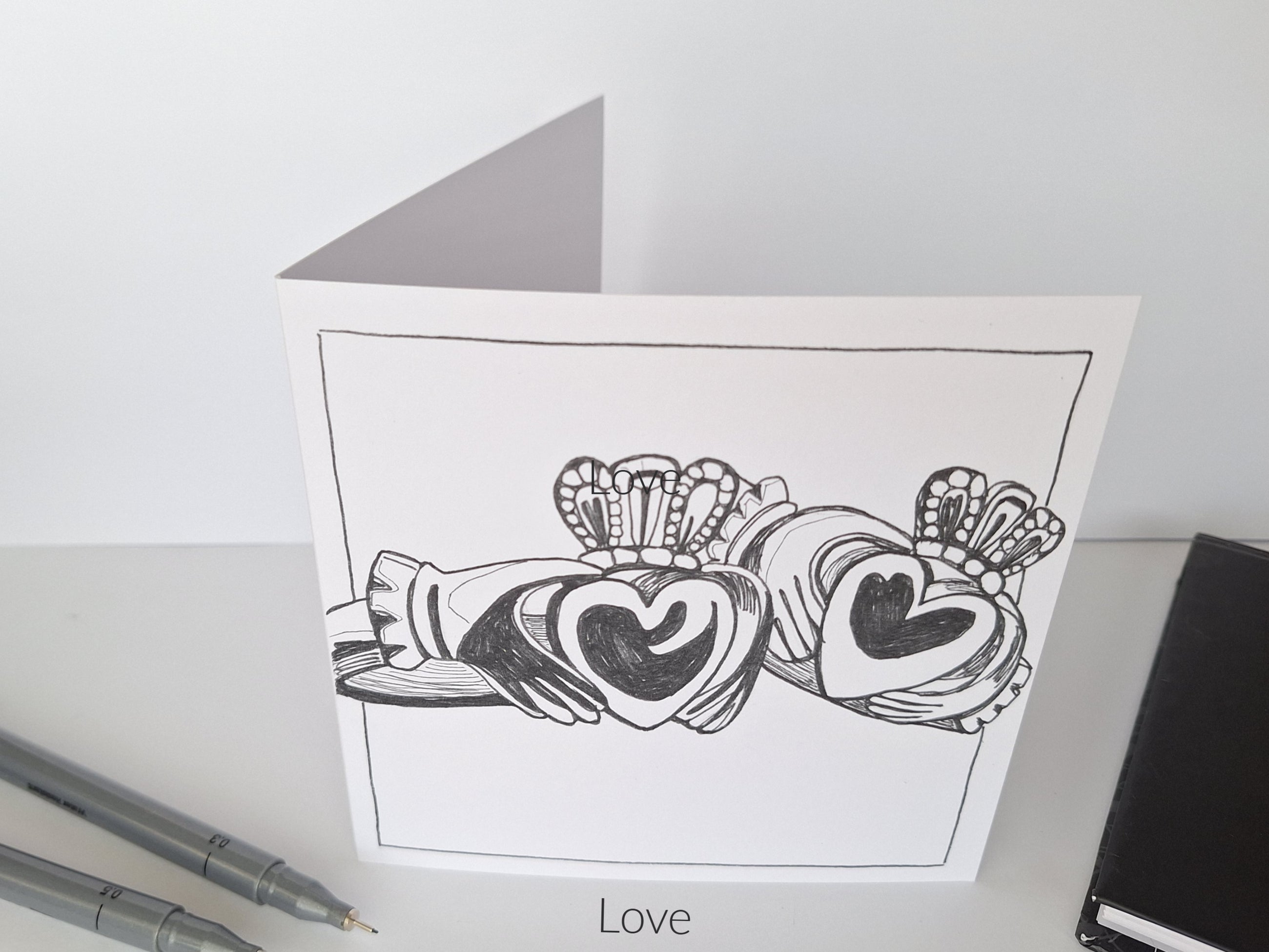 Two Claddaghs - It's An Irish Thing