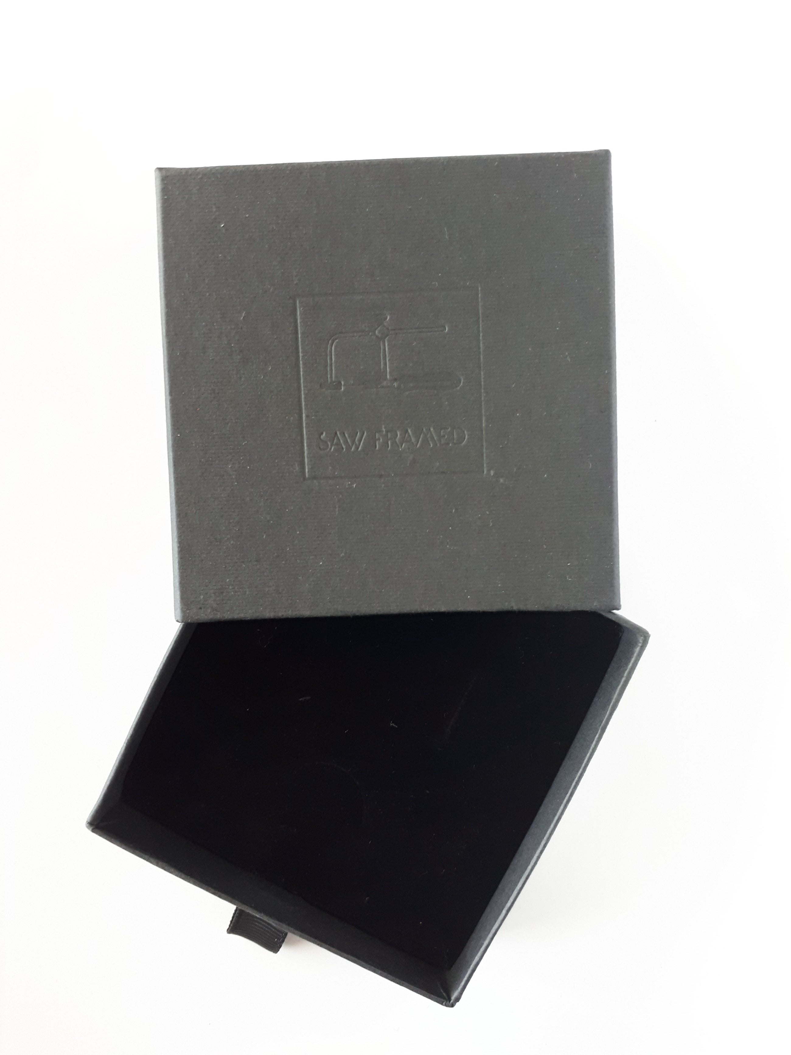 Sterling Silver Square Lego Earrings