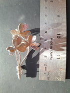Sterling Silver Brunch of Shamrock Brooch
