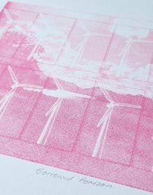 'Borrowed Horizon' CMYK Screenrprint (Magenta)- Printer's Proof (of 4)