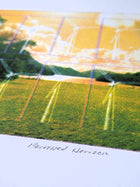 'Borrowed Horizon' CMYK Screenrprint - Limited Edition of 6