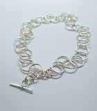 Sterling Silver Chunky Circle Chain