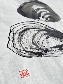 Chinese Ink Painting 'Mussels 4'- Origional Art Work