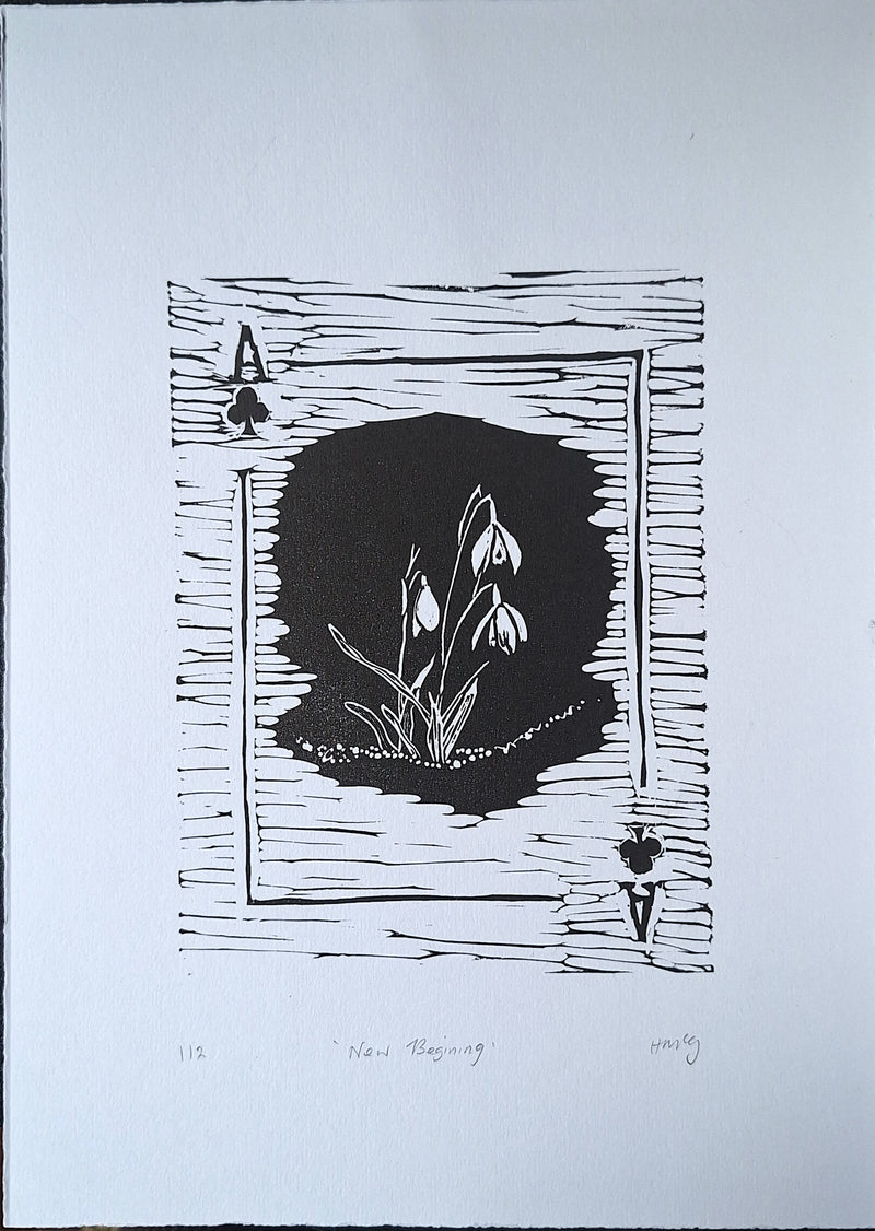 'New Begining' Screenrprint - Limited Edition of 2 & PP