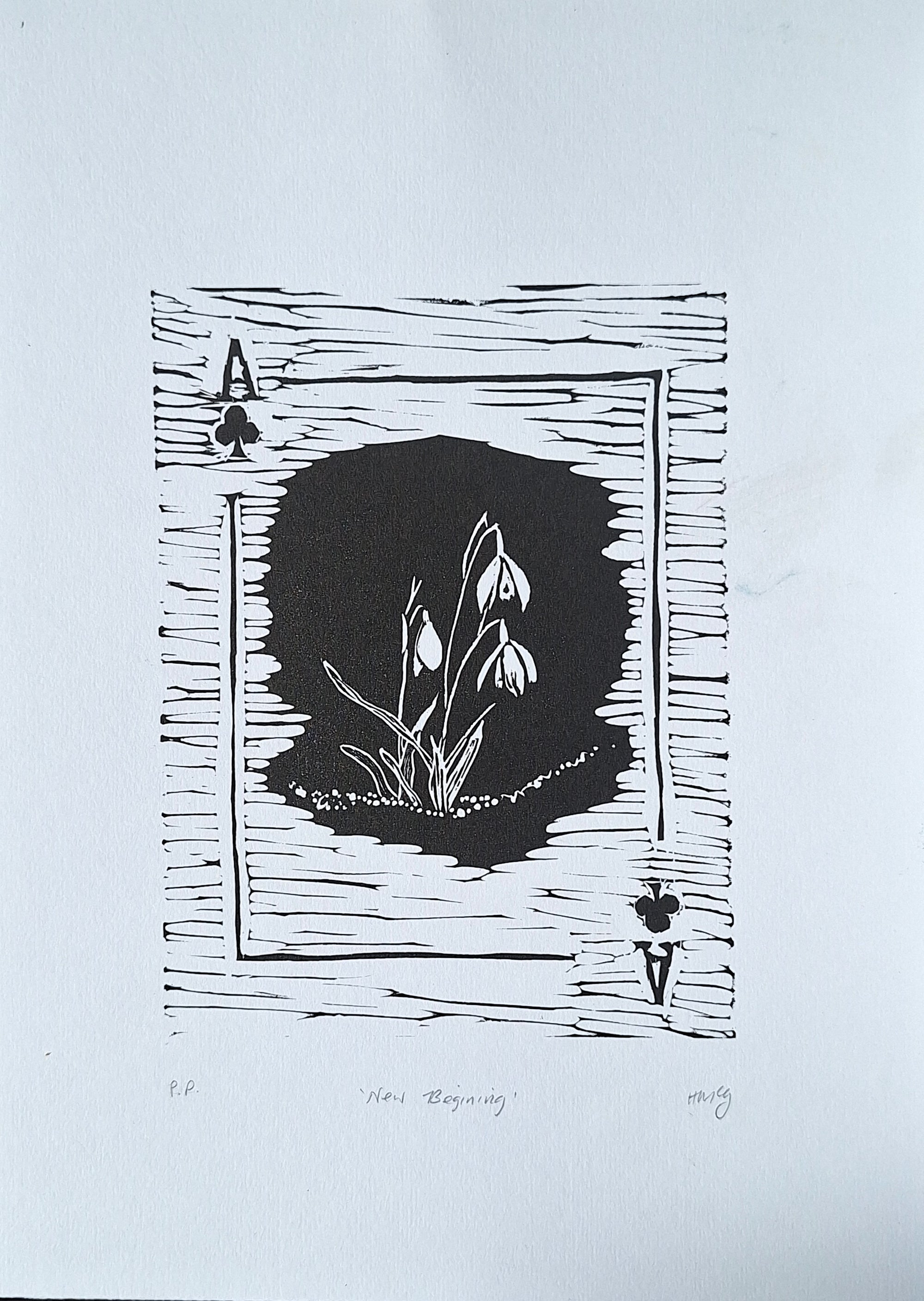 'New Begining' Screenrprint - Limited Edition of 2 & PP