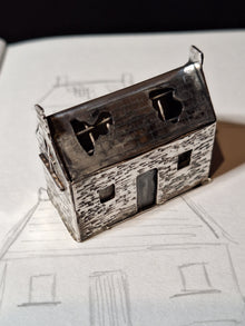 'Most affordable Irish property' Sterling Silver Miniature Sculpture - Original Work