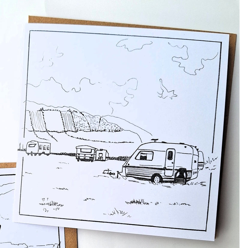 Greeting Card - Caravan - It's An Irish Thing