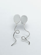 Sterling silver balloons earrings