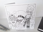 Celebration - It's An Irish Thing - Greeting Card - Saw Framed