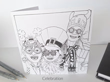 Celebration - It's An Irish Thing - Greeting Card - Saw Framed