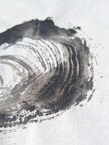 Chinese Ink Painting 'Mussels 1'- Origional Art Work - Saw Framed