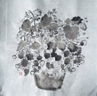 Chinese Ink Painting 'Strawberries Pots' - Origional Art Work - Saw Framed