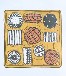 'Good Biscuits' Screenrprint - Limited Edition of 4 - Saw Framed