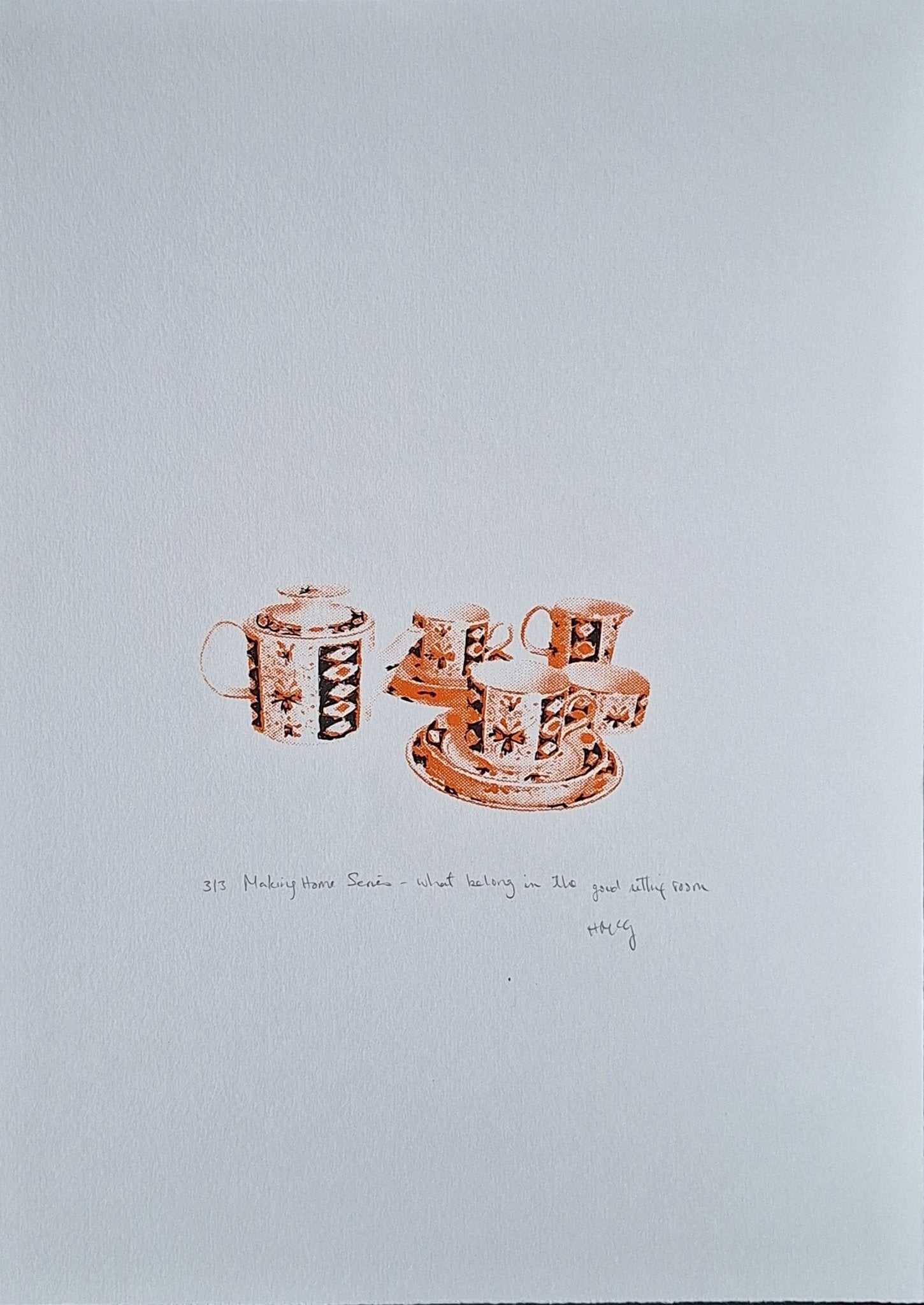 'Good Room' Screenrprint - Limited Edition of 3 - Saw Framed