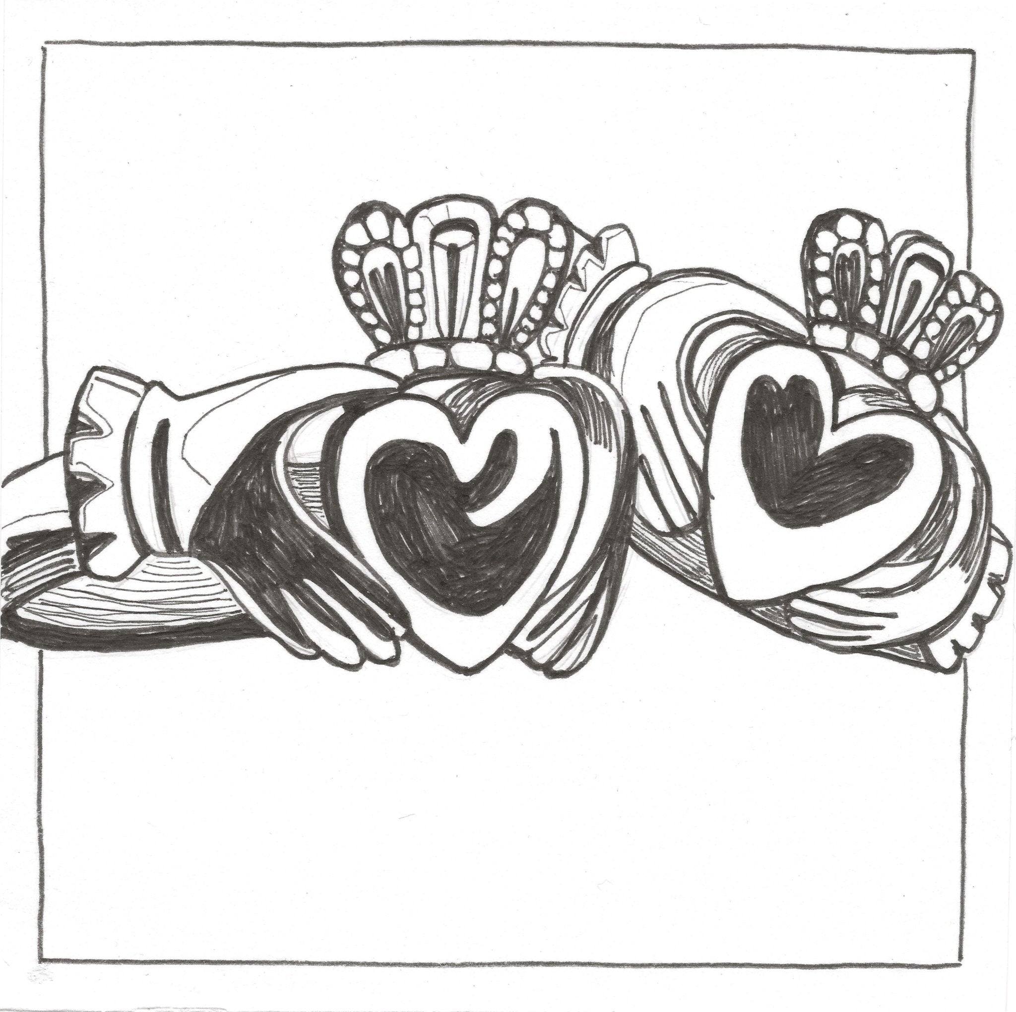 Greeting Card - Any 3 for €10 - Saw Framed