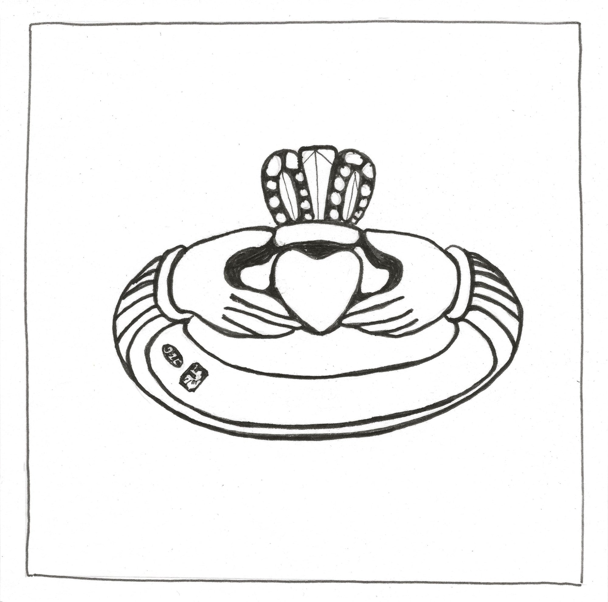 Greeting Card - Any 3 for €10 - Saw Framed