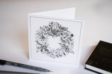 Greeting Card - Wreath - It's An Irish Thing - Saw Framed