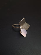 Sterling Silver Hydrangea Ring