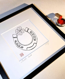 Irish Luck - Fine Art Prints - Fine art test prints (only 2, no edition, not repeated) - Saw Framed