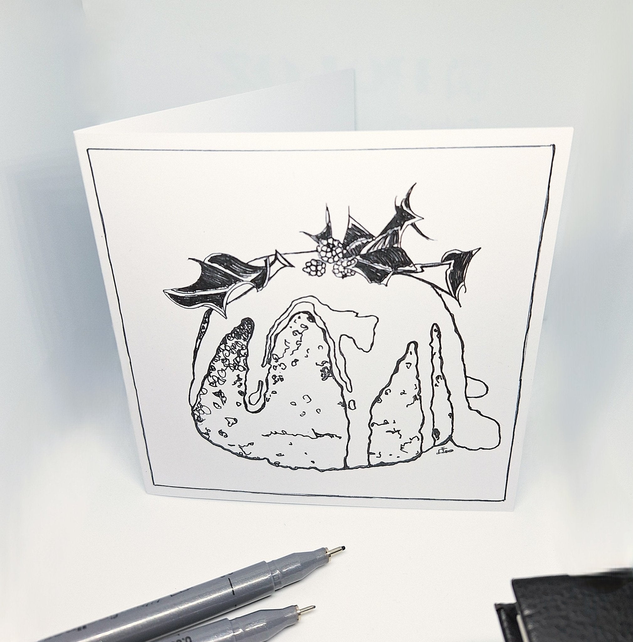 'It's An Irish Thing' 6 Greeting Cards design- Christmas Collection - Saw Framed
