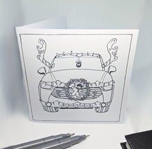 'It's An Irish Thing' 6 Greeting Cards design- Christmas Collection - Saw Framed