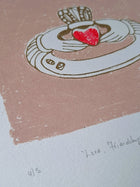 'Love, Friendship, Loyalty' Screenrprint - Limited Edition of 5 - Saw Framed