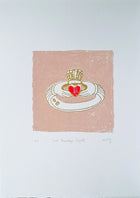 'Love, Friendship, Loyalty' Screenrprint - Limited Edition of 5 - Saw Framed