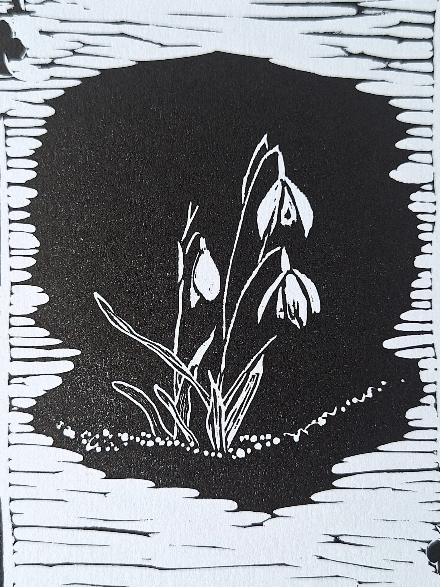 'New Begining' Screenrprint - Limited Edition of 2 & PP - Saw Framed