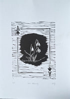 'New Begining' Screenrprint - Limited Edition of 2 & PP - Saw Framed