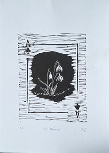 'New Begining' Screenrprint - Limited Edition of 2 & PP - Saw Framed
