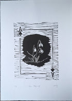 'New Begining' Screenrprint - Limited Edition of 2 & PP - Saw Framed