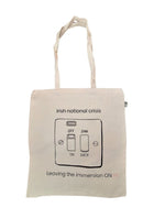 Organic Cotton Tote Bags - Saw Framed