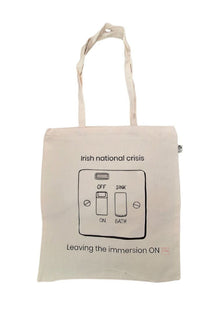 Organic Cotton Tote Bags - Saw Framed