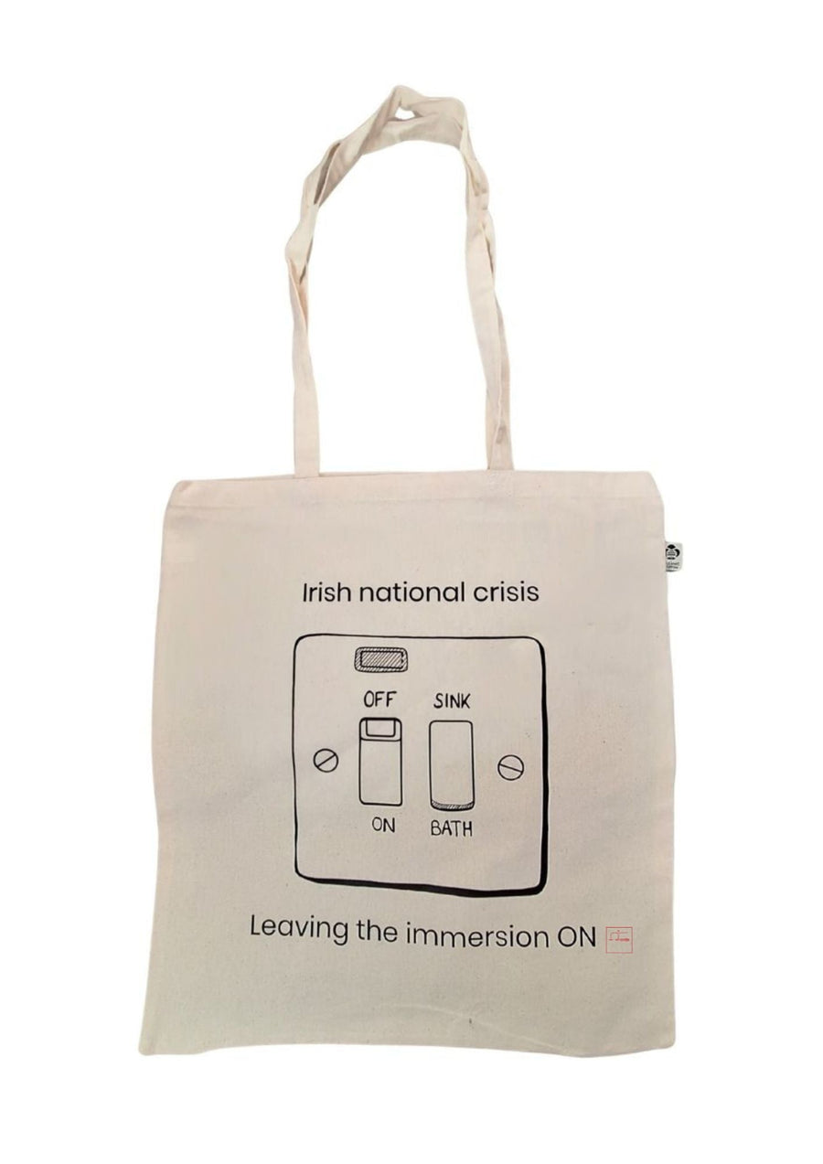 Organic Cotton Tote Bags - Saw Framed