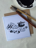 Pack of Greeting Cards - 7 design - Making Home - Saw Framed