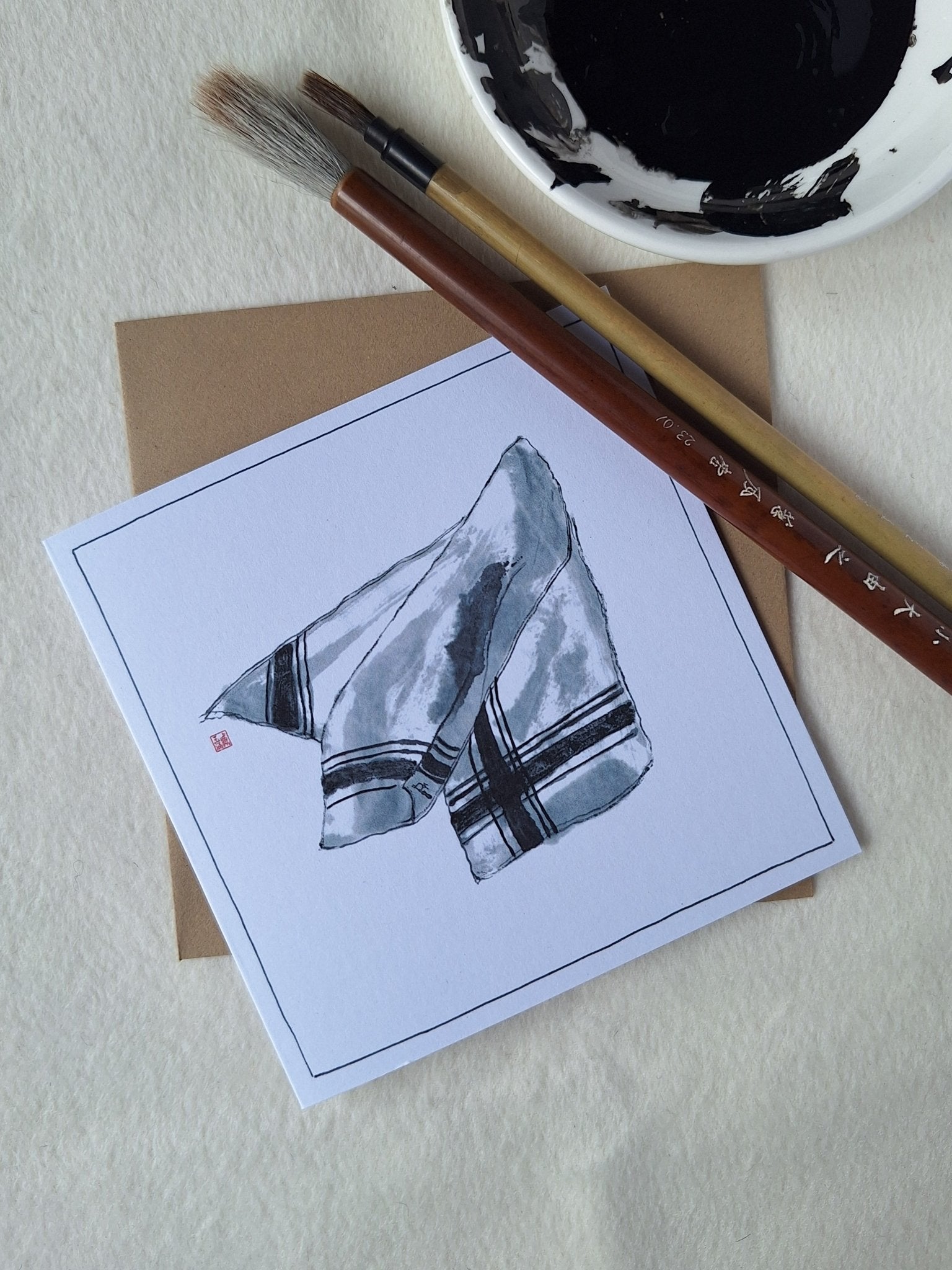 Pack of Greeting Cards - 7 design - Making Home - Saw Framed