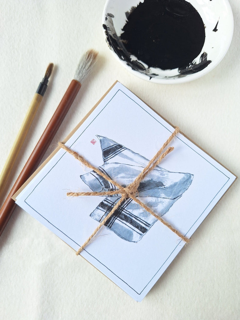 Pack of Greeting Cards - 7 design - Making Home - Saw Framed