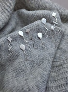 Sterling silver balloons earrings