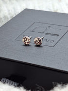 Sterling Silver Written In The Stars Tiny Ear Studs