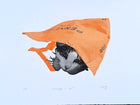 'Secrecy is out' Screenrprint - Limited Edition of 6 - Saw Framed