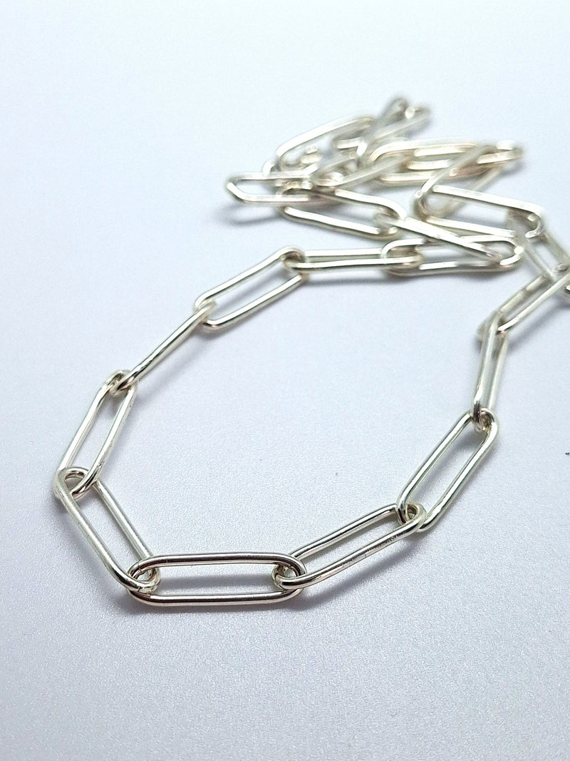 Sterling Silver Box Chain Necklace - Limited Edition of 3 - Saw Framed
