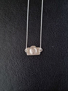 Sterling silver camera necklace - Saw Framed