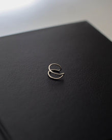 Sterling silver ear cuff (single) - Saw Framed
