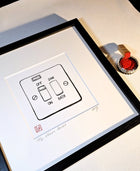 The Immersion - Fine Art Prints - Fine art test prints (only 2, no edition, not repeated) - Saw Framed
