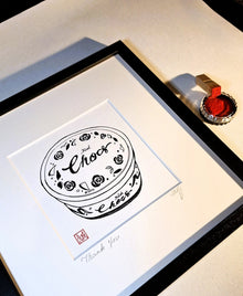 Tin of Chocolates - Fine Art Prints - Fine art test prints (only 2, no edition, not repeated) - Saw Framed